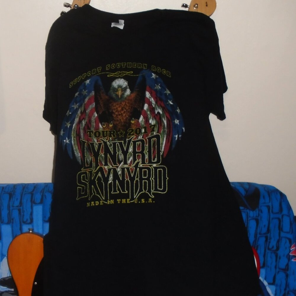 lynyrd skynrd 2017 usa tour tee S - southern rock freebird alabama swamp music